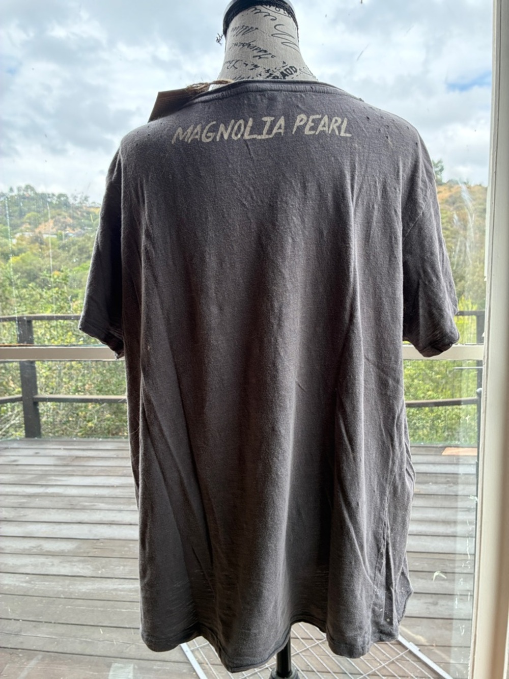 NWT☀️🏄🌊Magnolia Pearl 💯 Cotton Take Me To The Sun Tee in Ozzy One Size Fits Most - Picture 8 of 11